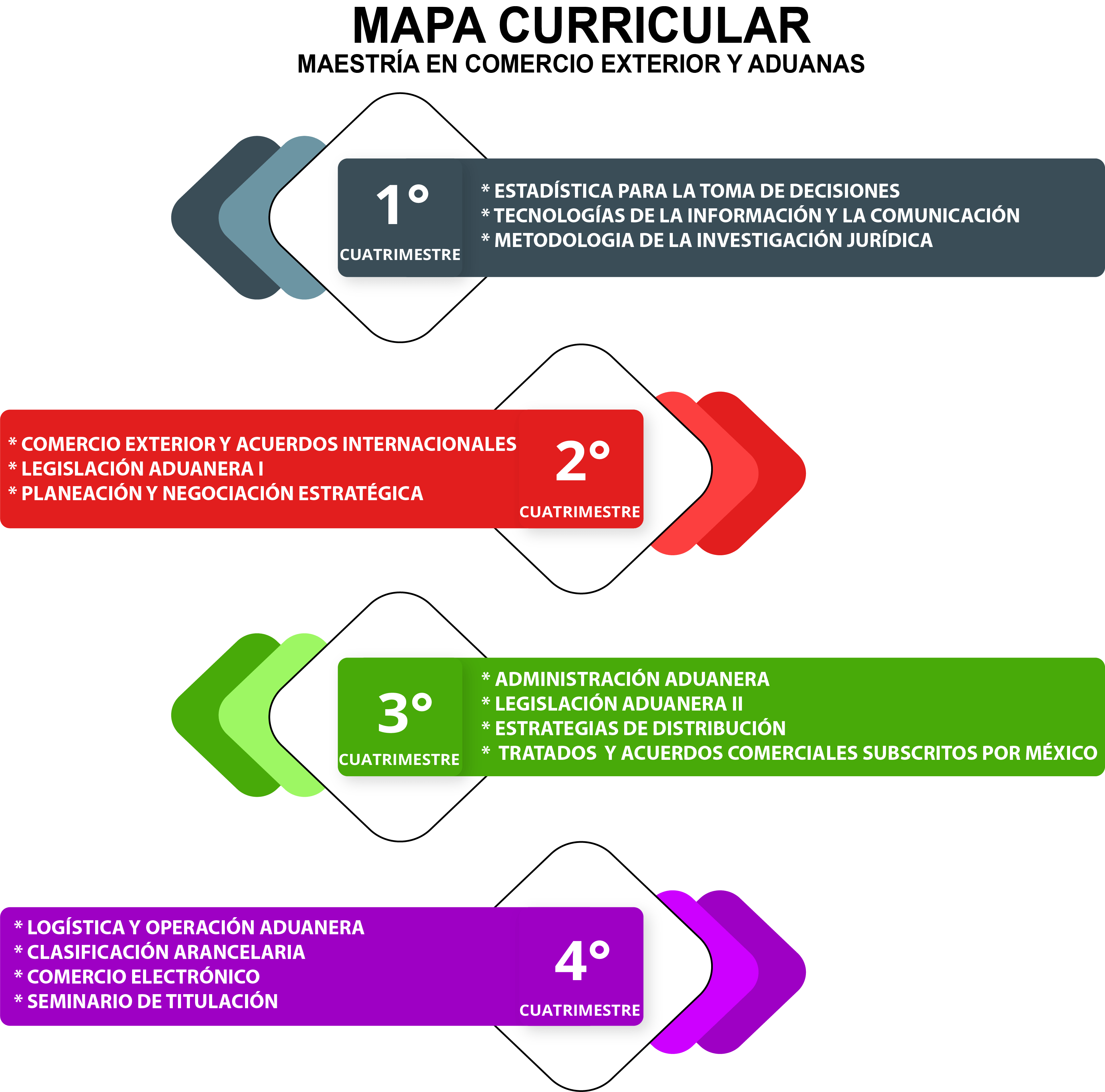 Horizontal grado Elegancia Maestría en Comercio Exterior y Aduanas | Colegio de Estudios e  Investigación del Totonacapan